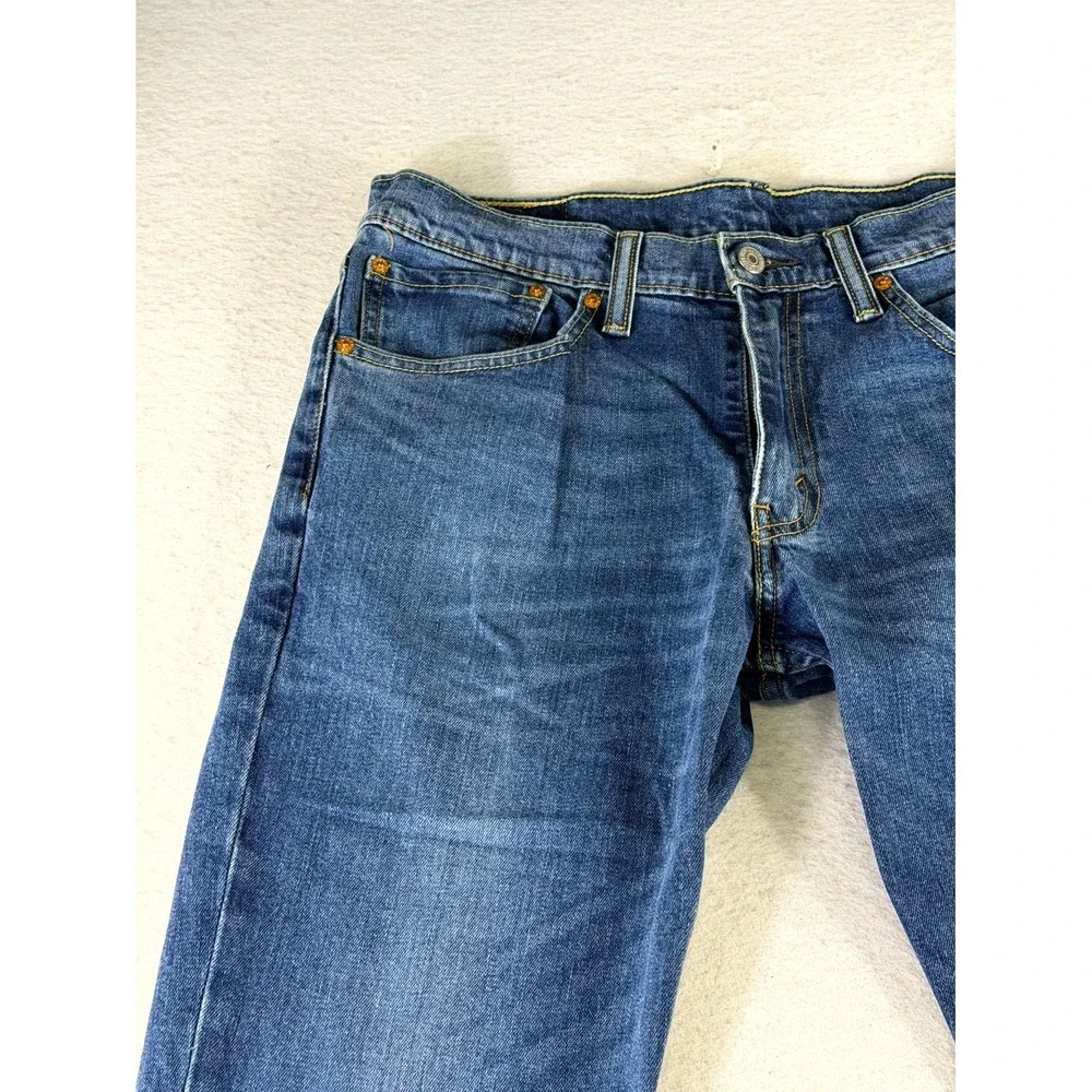Levi's 511 Jeans Mens 34x32 Blue Denim Y2K Americana Straight Leg Regular Fit